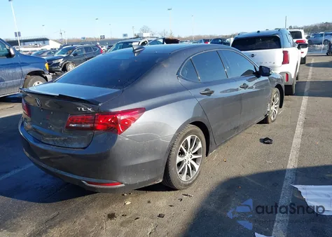 2016 Acura Tlx из США, поврежденный, VIN 19UUB1F37GA007004